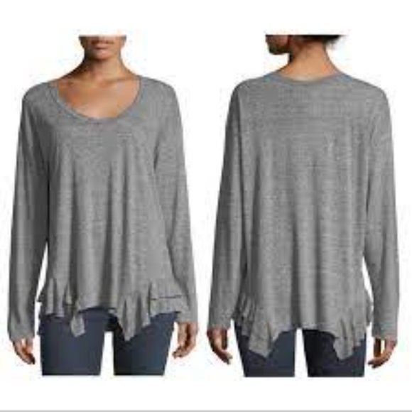 Current/Elliott Tops - Current Elliott ruffled top